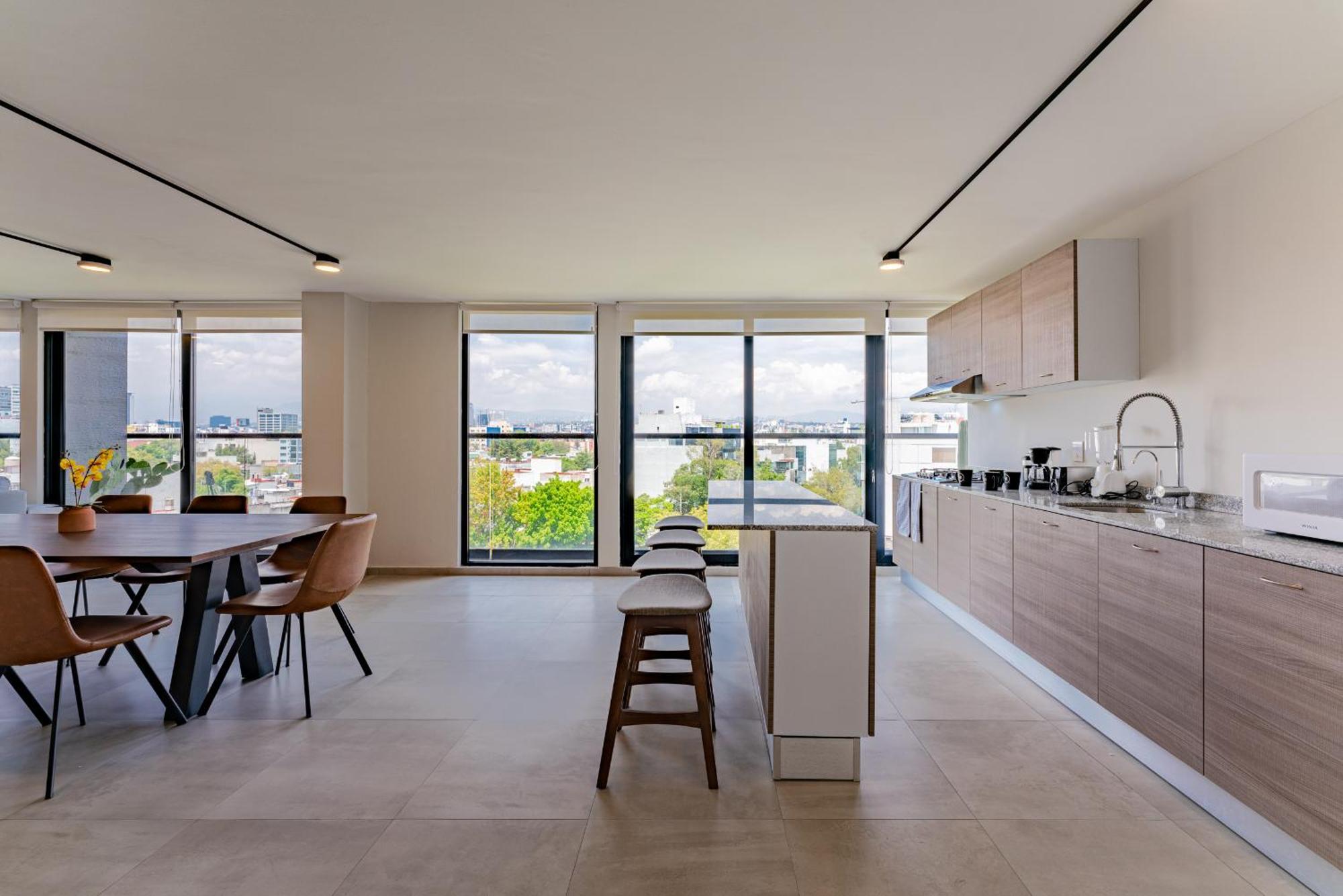 Condesa Lofts & Residence Hotel By Vh Μεξικό Δωμάτιο φωτογραφία
